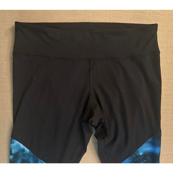 Champion Duo Dry Women’s XXL Leggings Comfort Running Lounge Pants Geometric - Picture 3 of 7